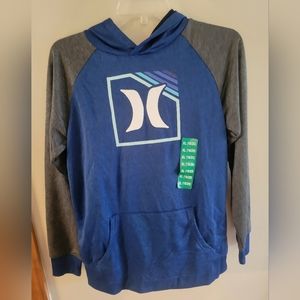 Hurley Youth Pullover Hoodie Size XL 18/20. Blue. New